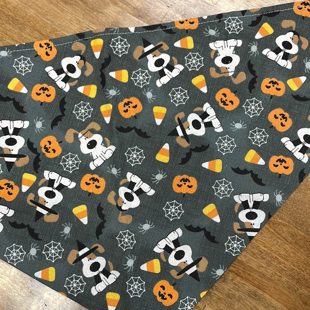 Gray Dog Candy Corn - Polka Dot