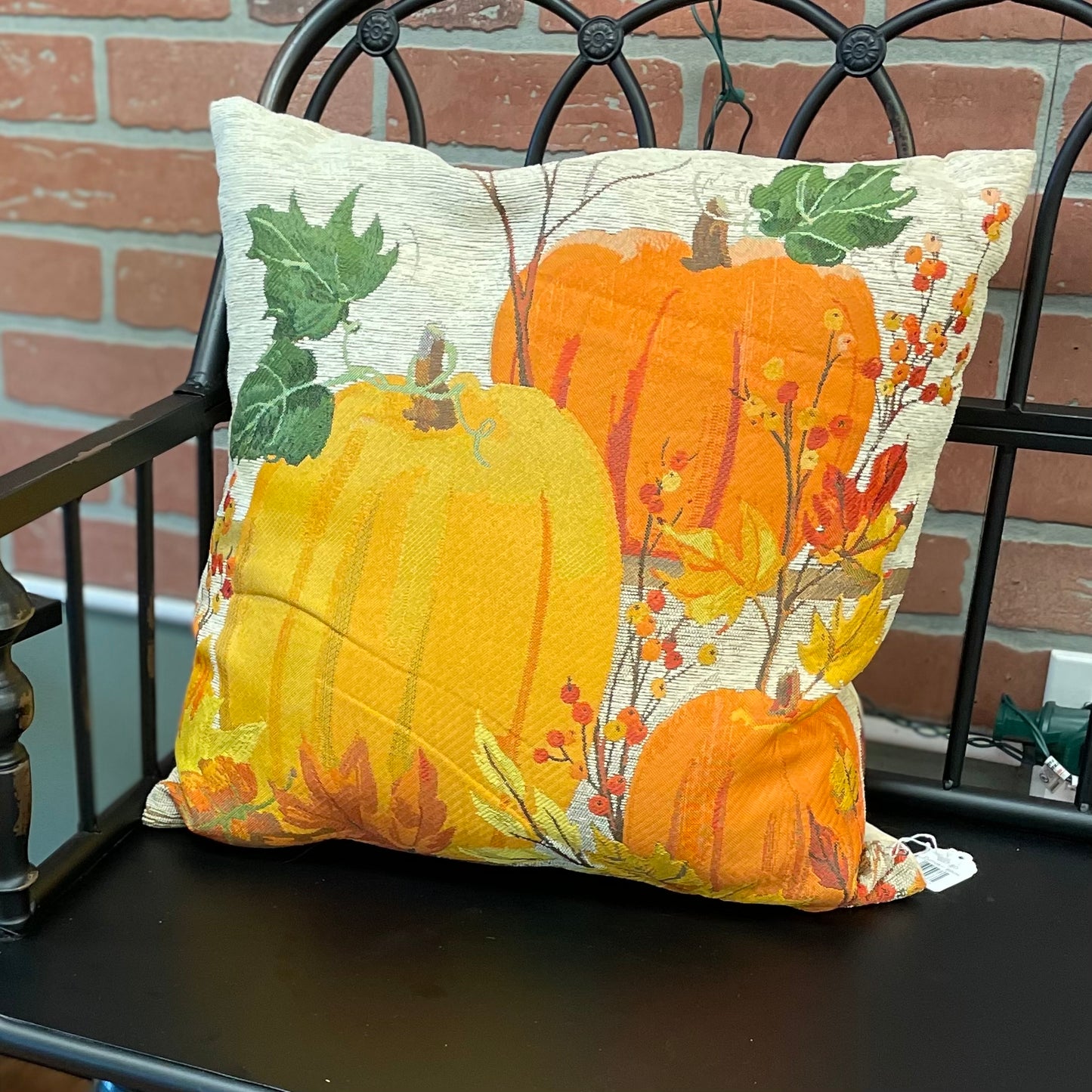 Pumpkin pillow