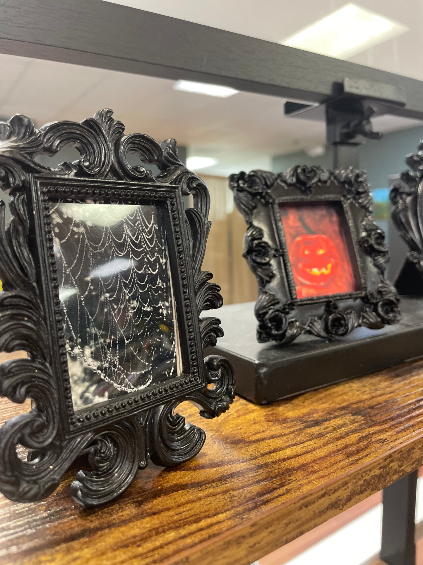 Mini Black Halloween Frame