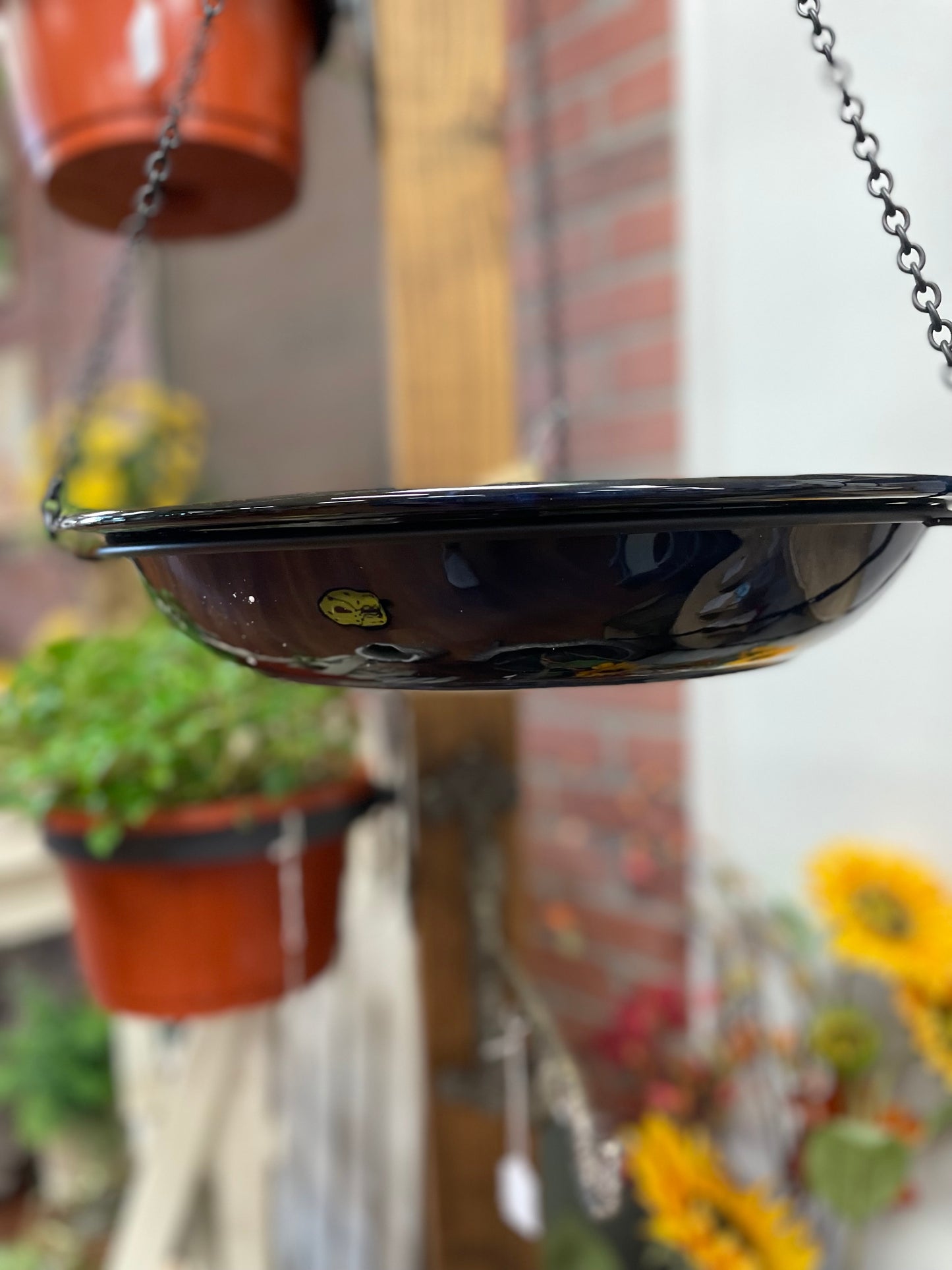 Hanging Ceramic Bird Baths