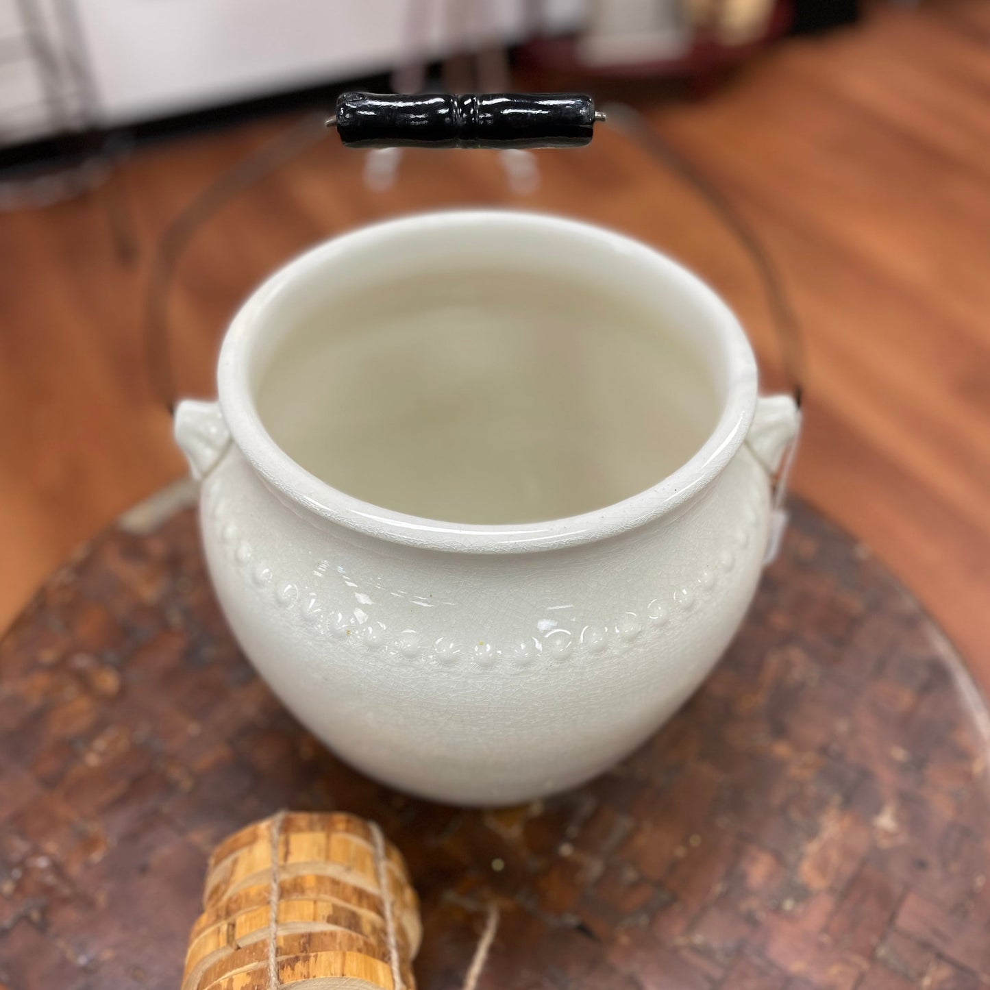 Antique Ironstone Pot