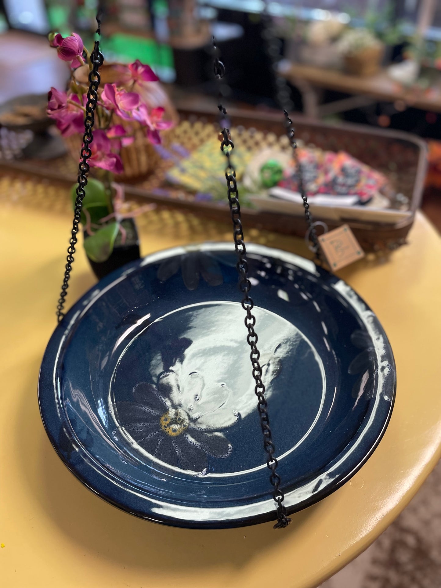 Hanging Ceramic Bird Baths