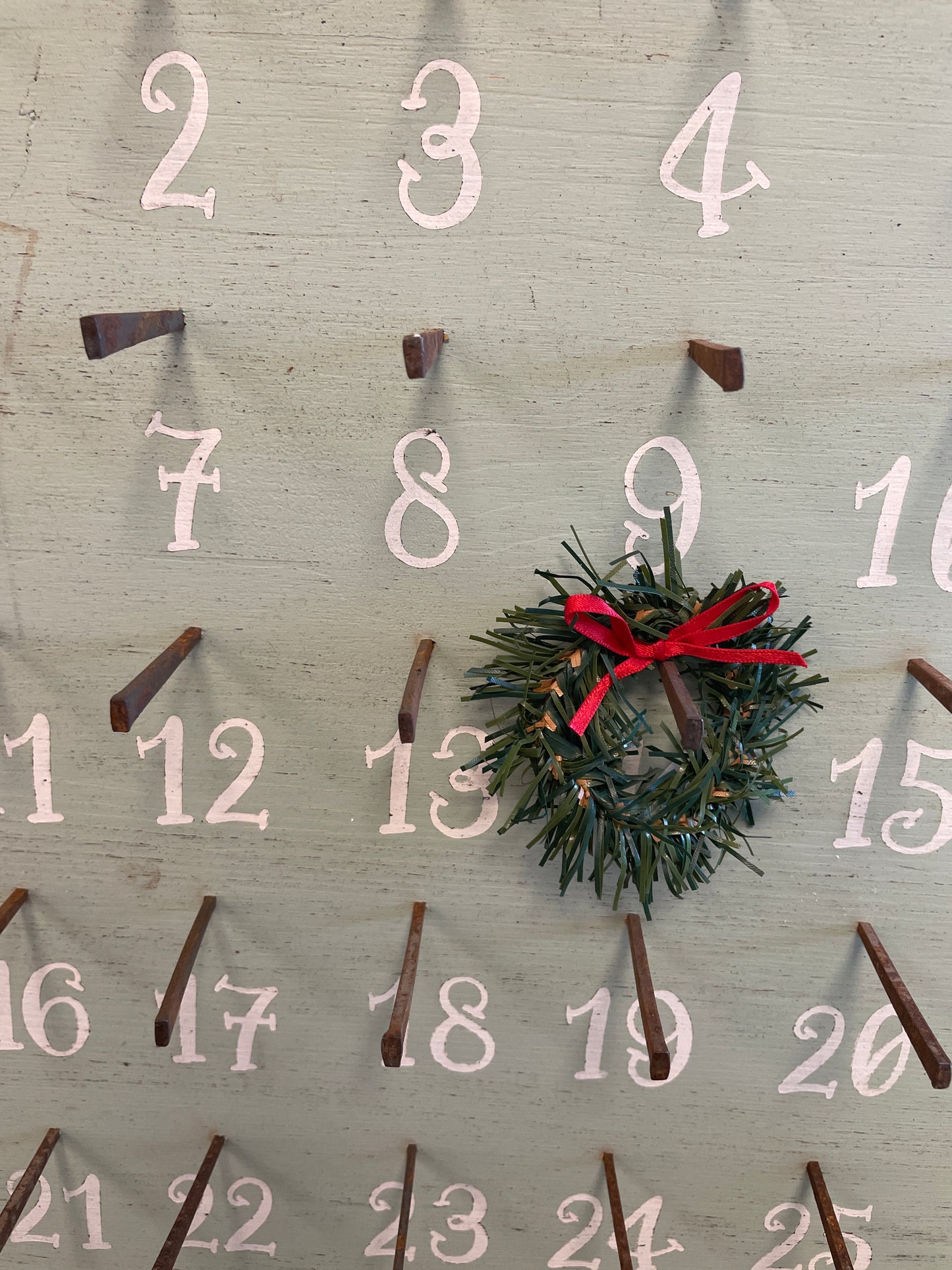 Christmas Countdown Wood