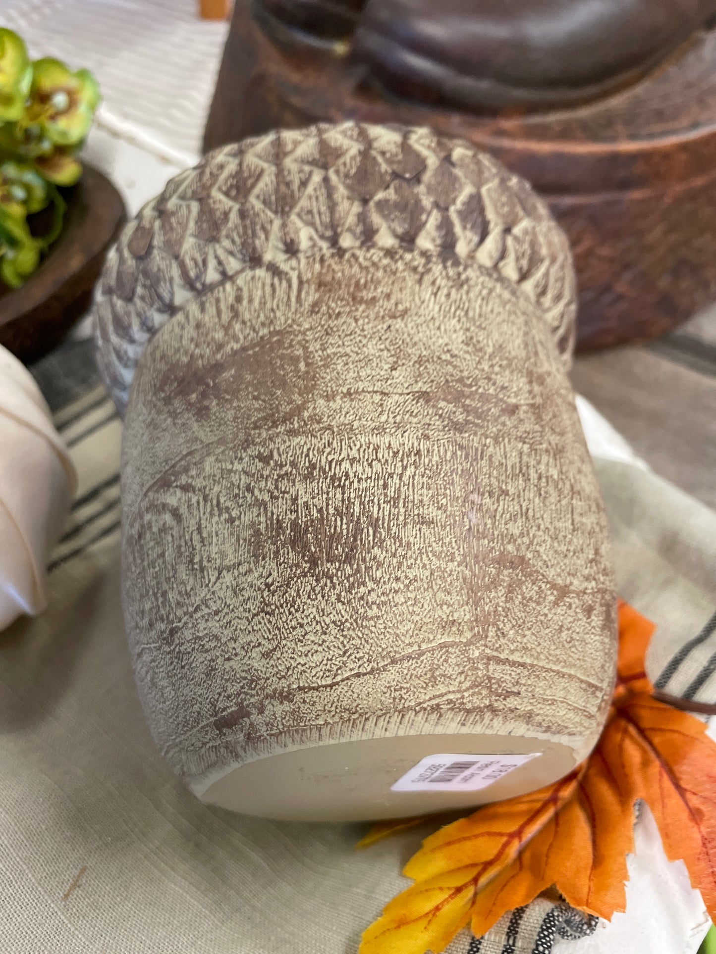 Resin Acorn - stem