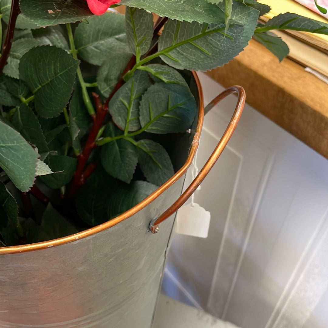 Flower Garden Floral Bucket