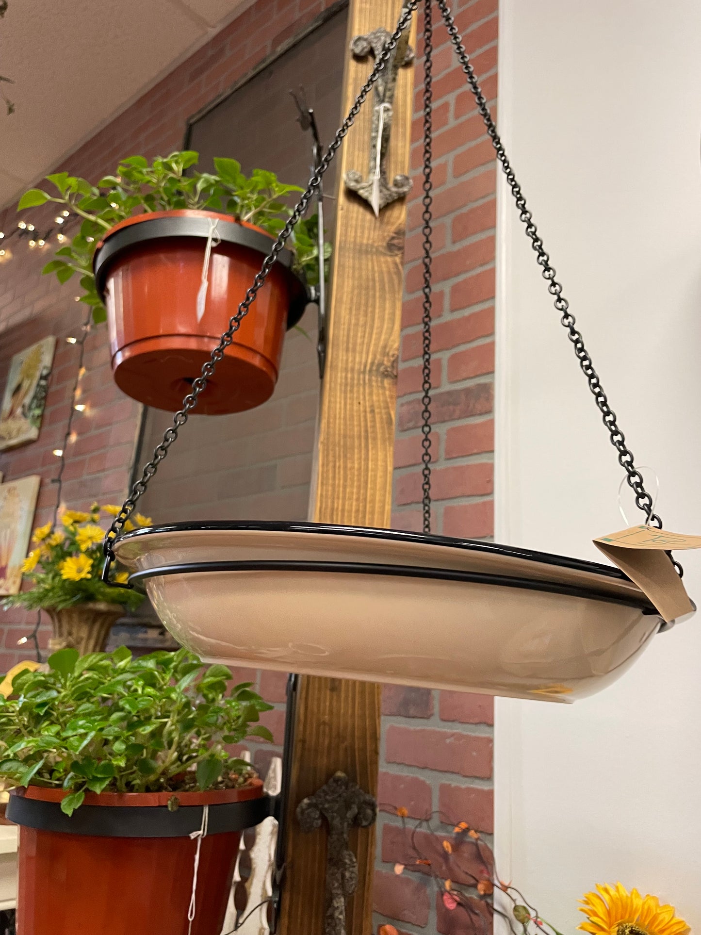 Hanging Ceramic Bird Baths