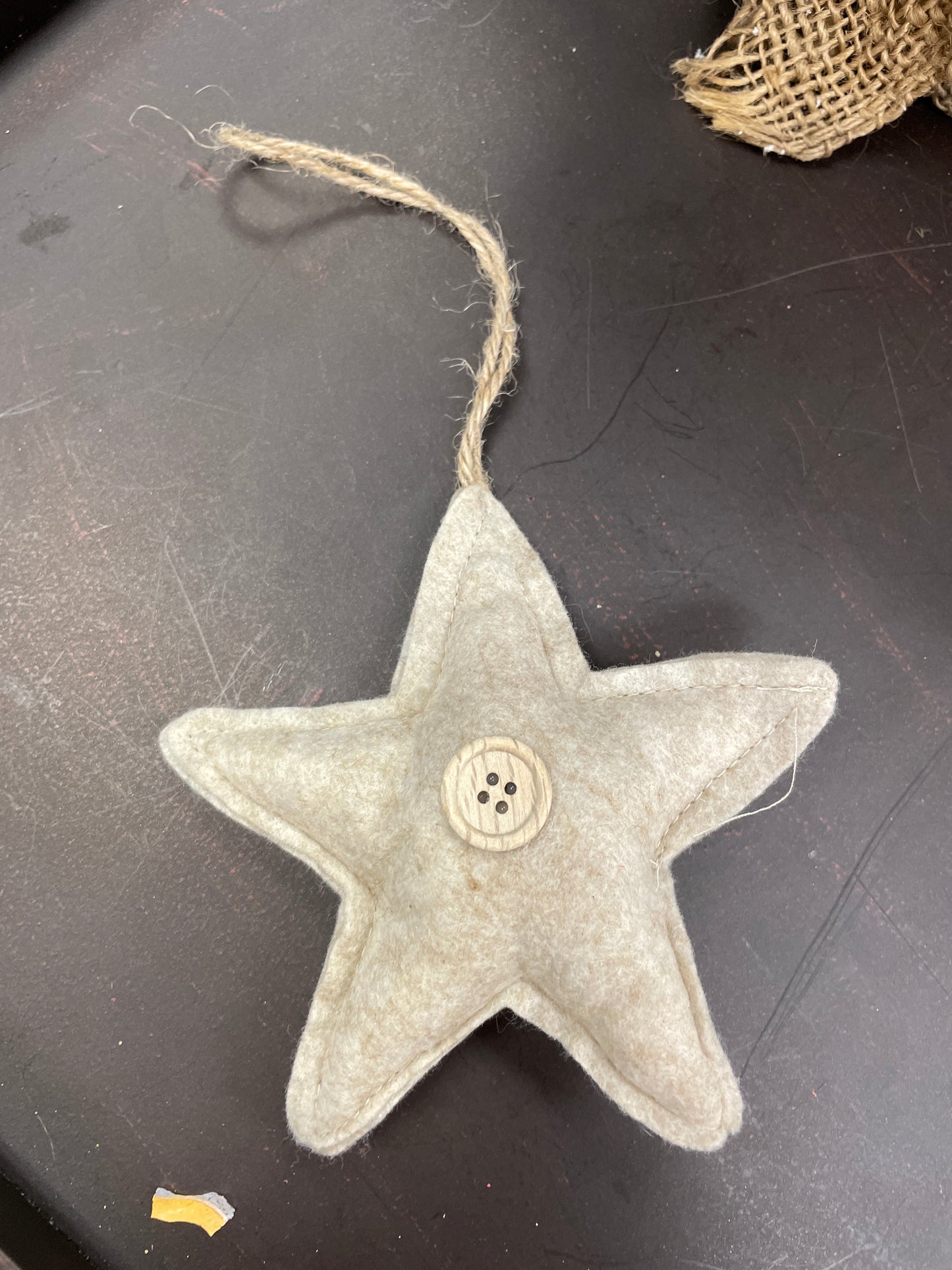 Felt Star Ornament