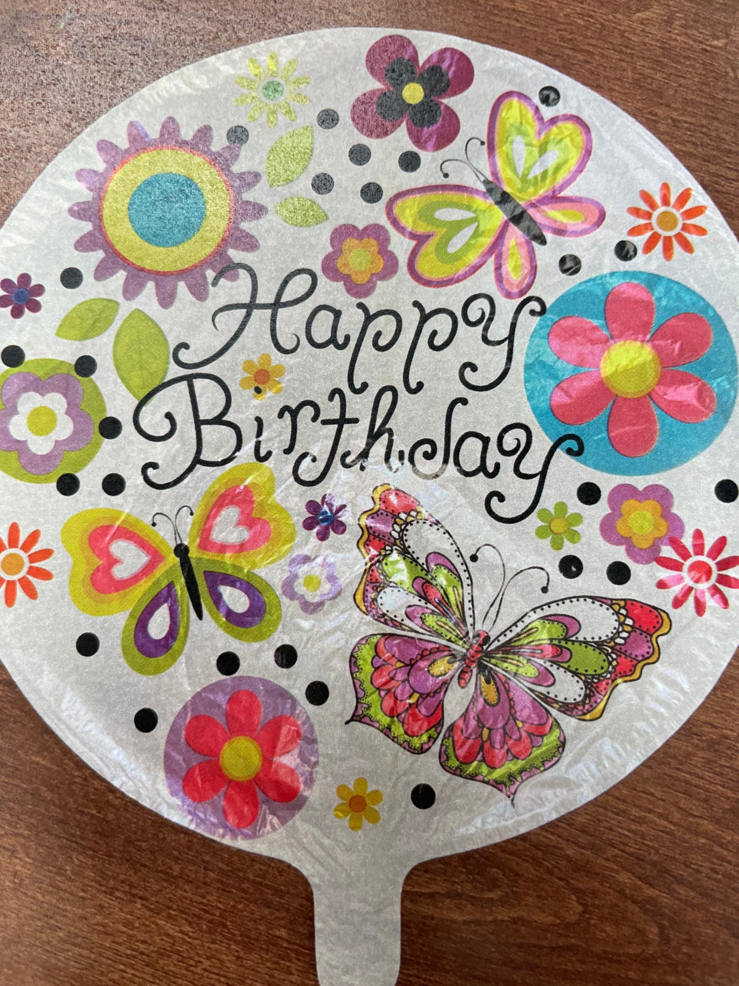 Mylar Balloons - Girls - Birthday - Circle