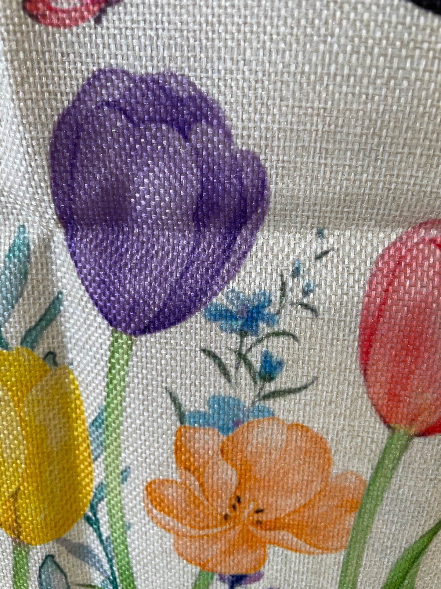 Garden Flag - Hello Spring Tulips
