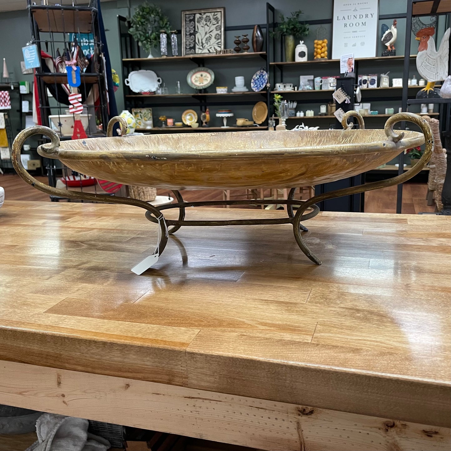 Mediterrean Grape Footed Tray