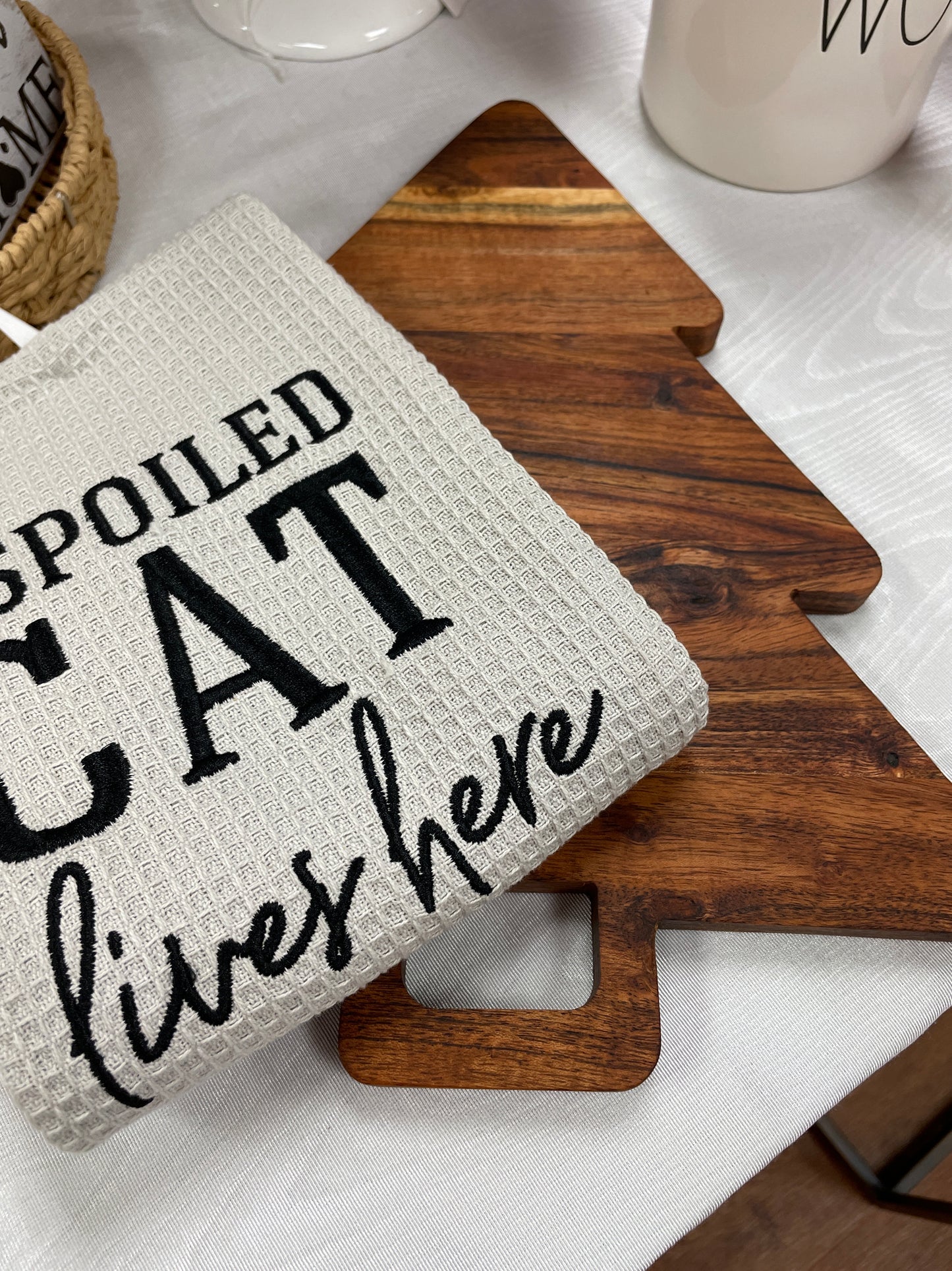 Tree Shaped Cutting Board/Server