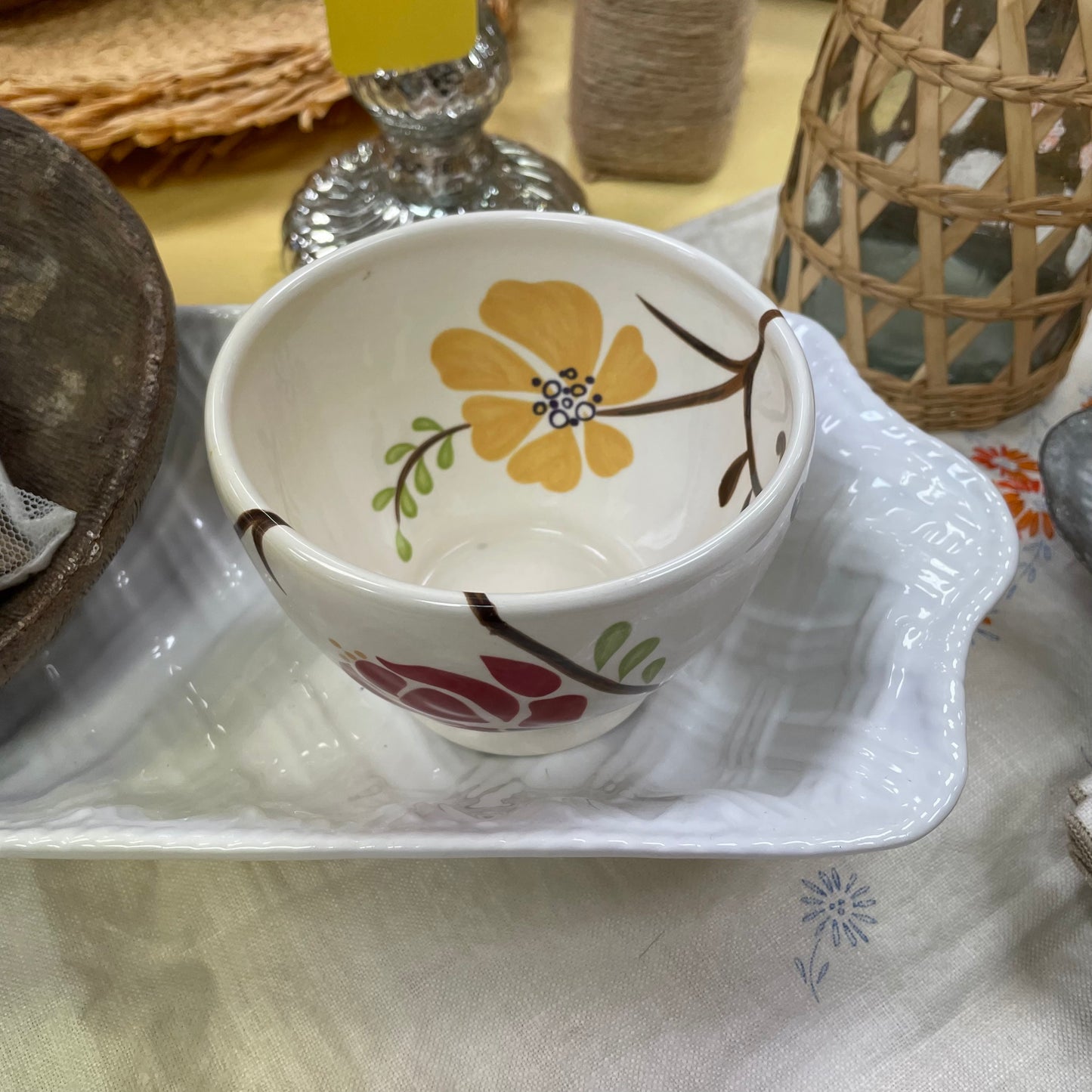 Footed Snack Bowl