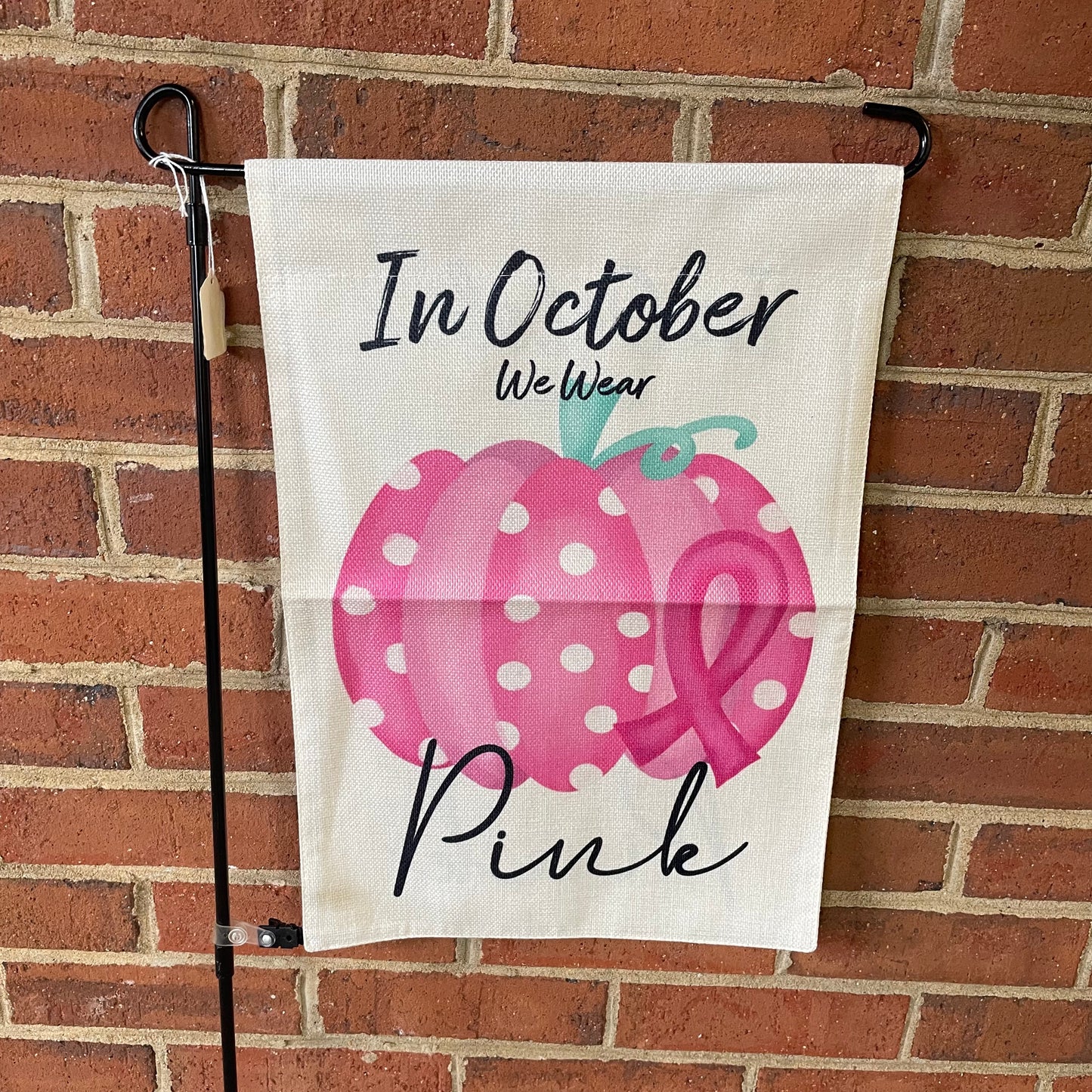 Garden Flag - Wear Pink