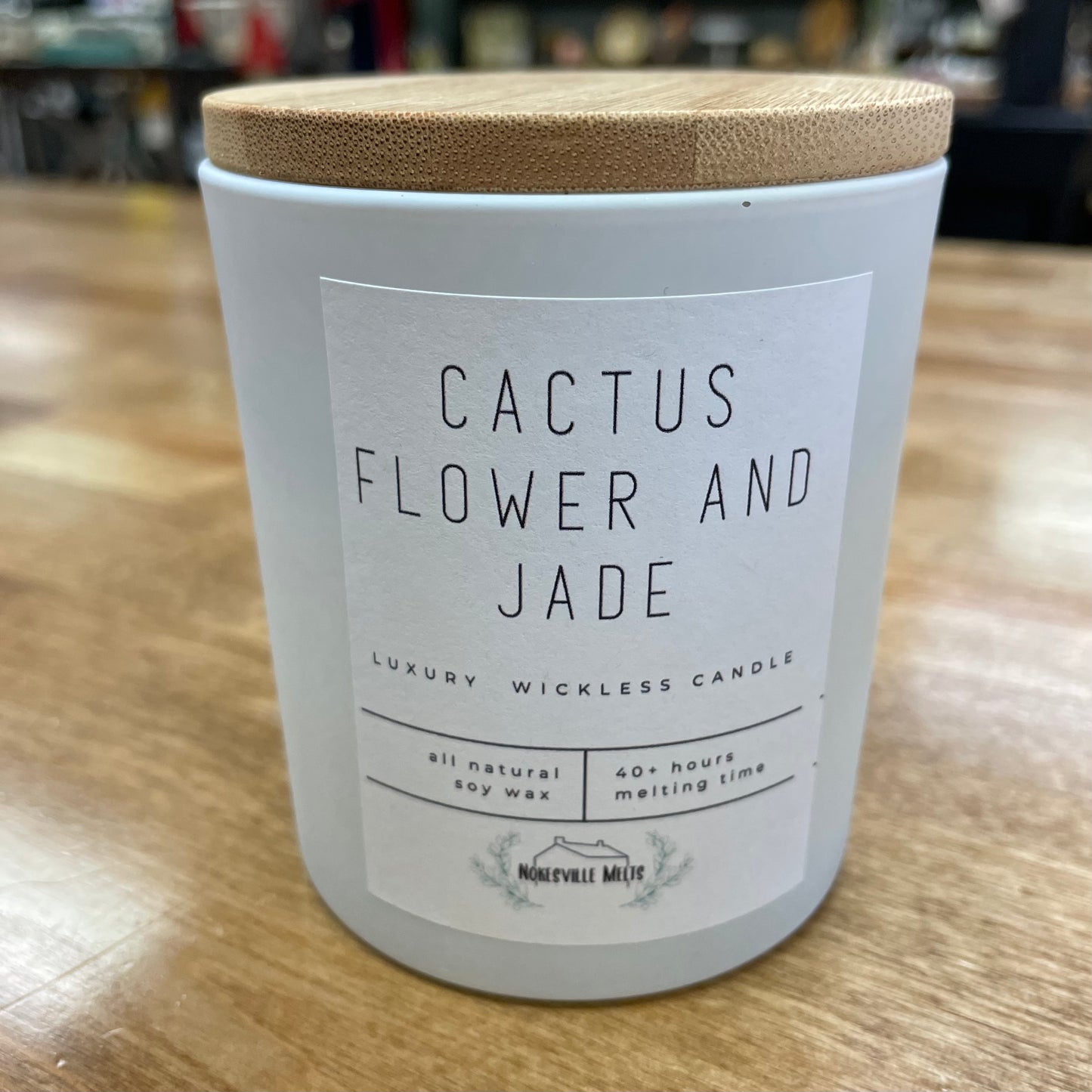 Cactus Flower and Jade
