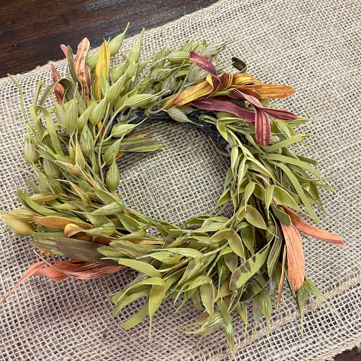 Faux Fall Candle Ring