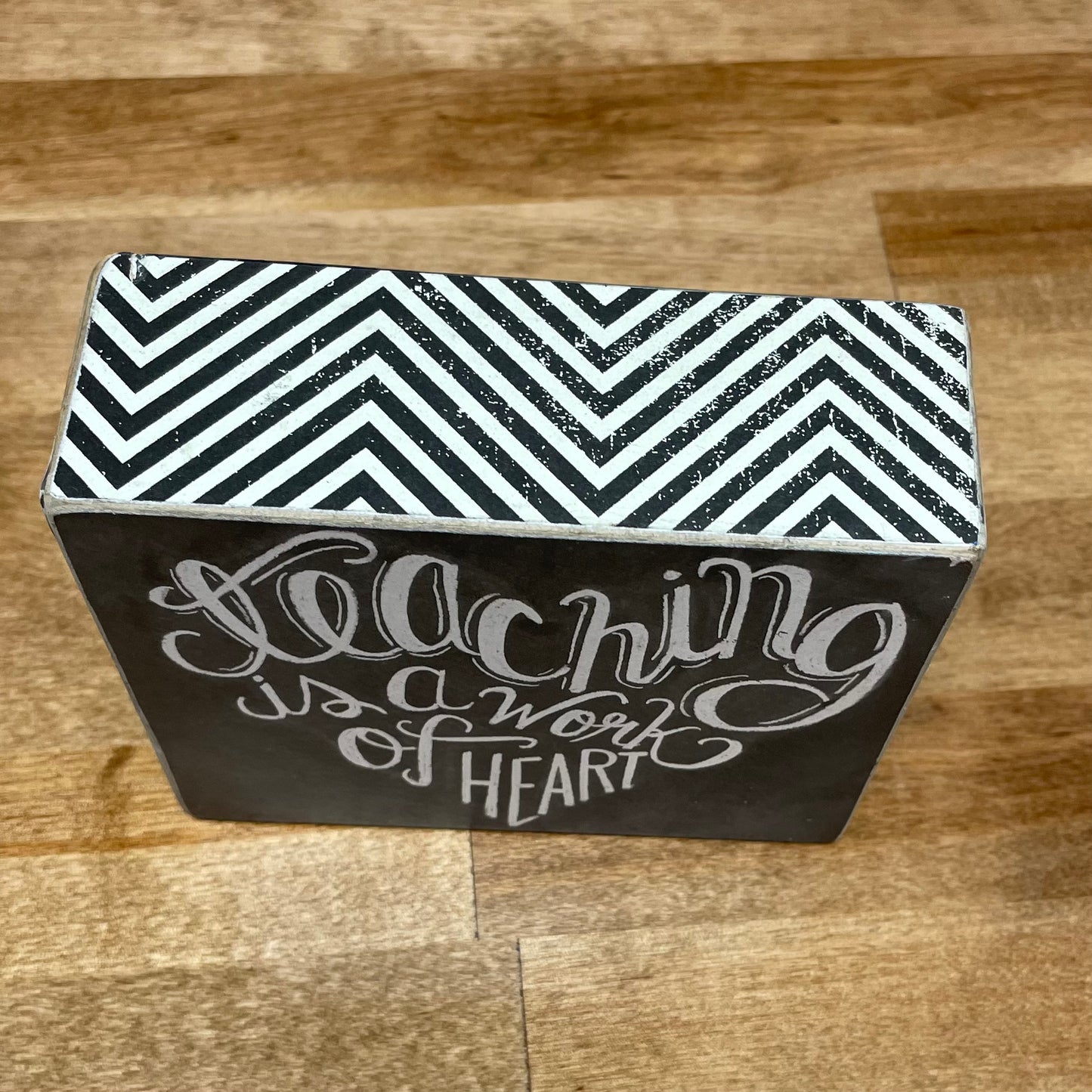 Art -Teaching Work of Heart Word Block
