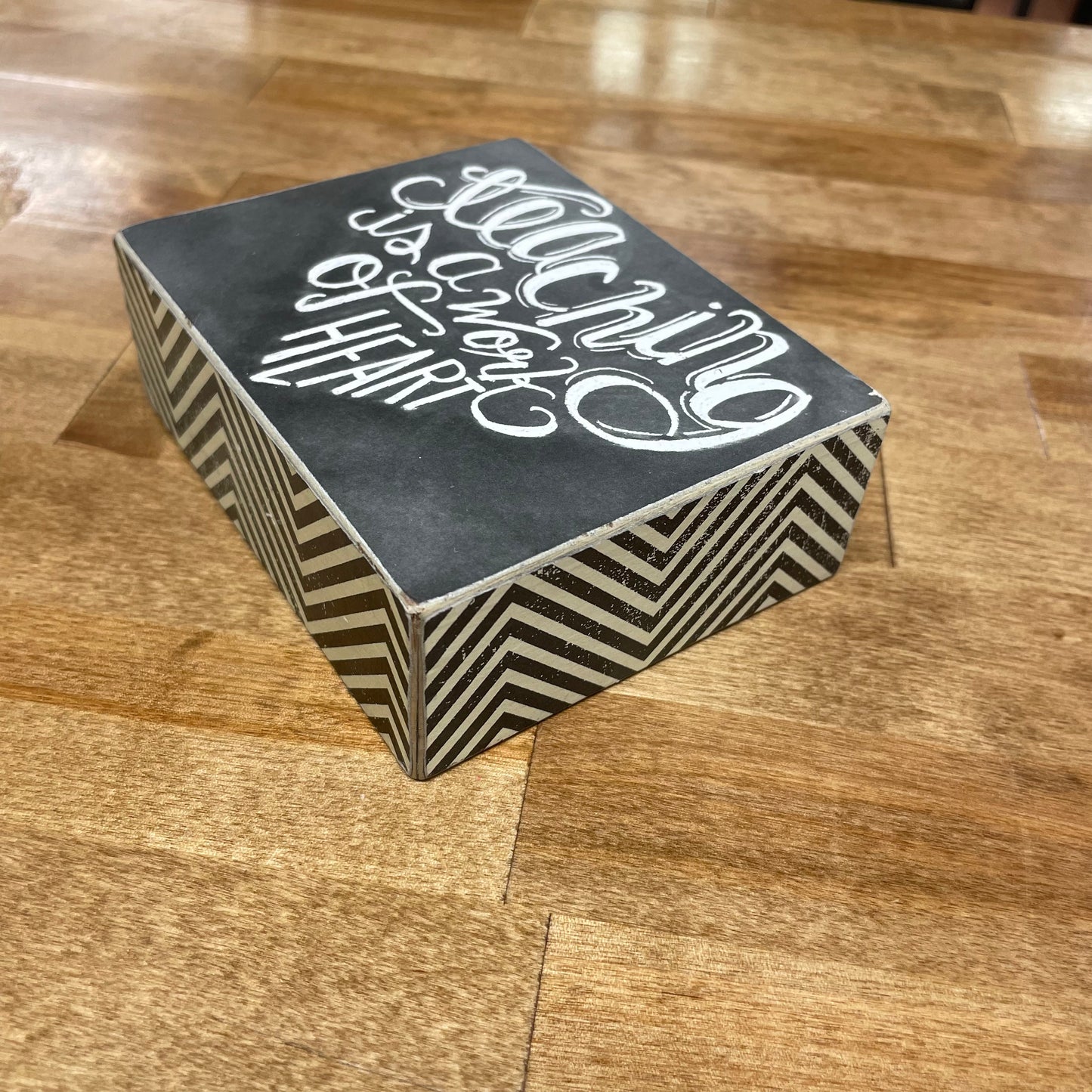 Art -Teaching Work of Heart Word Block
