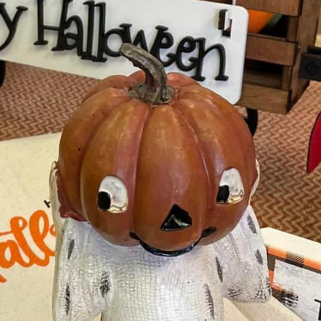 Pumpkin Head Ghost