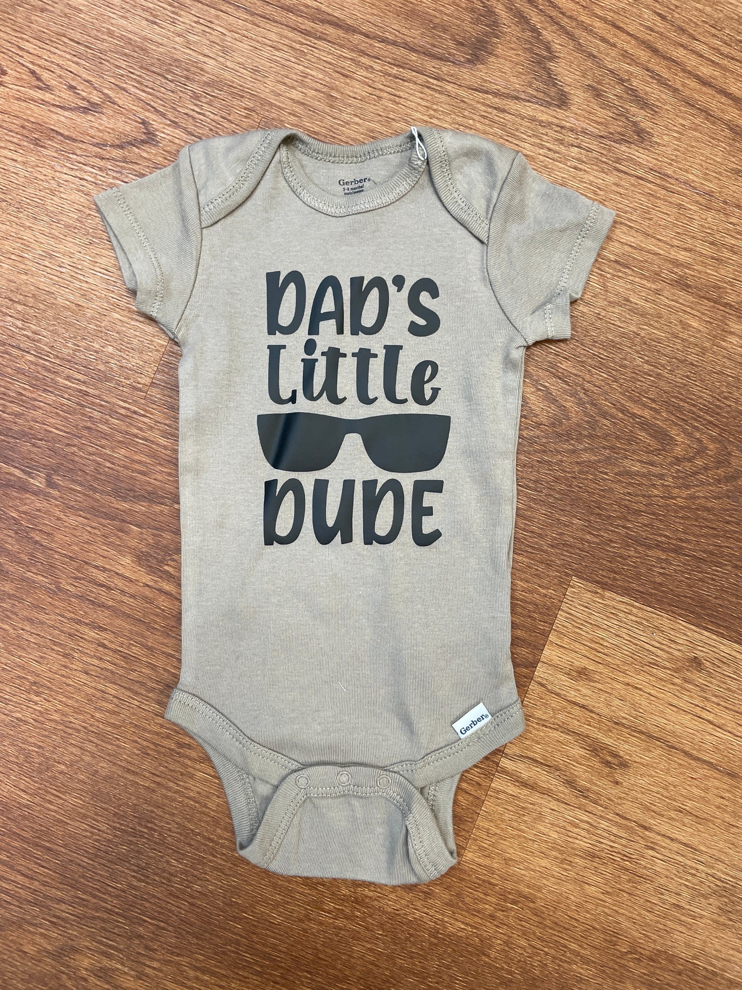 Dad's Little Dude Onesie