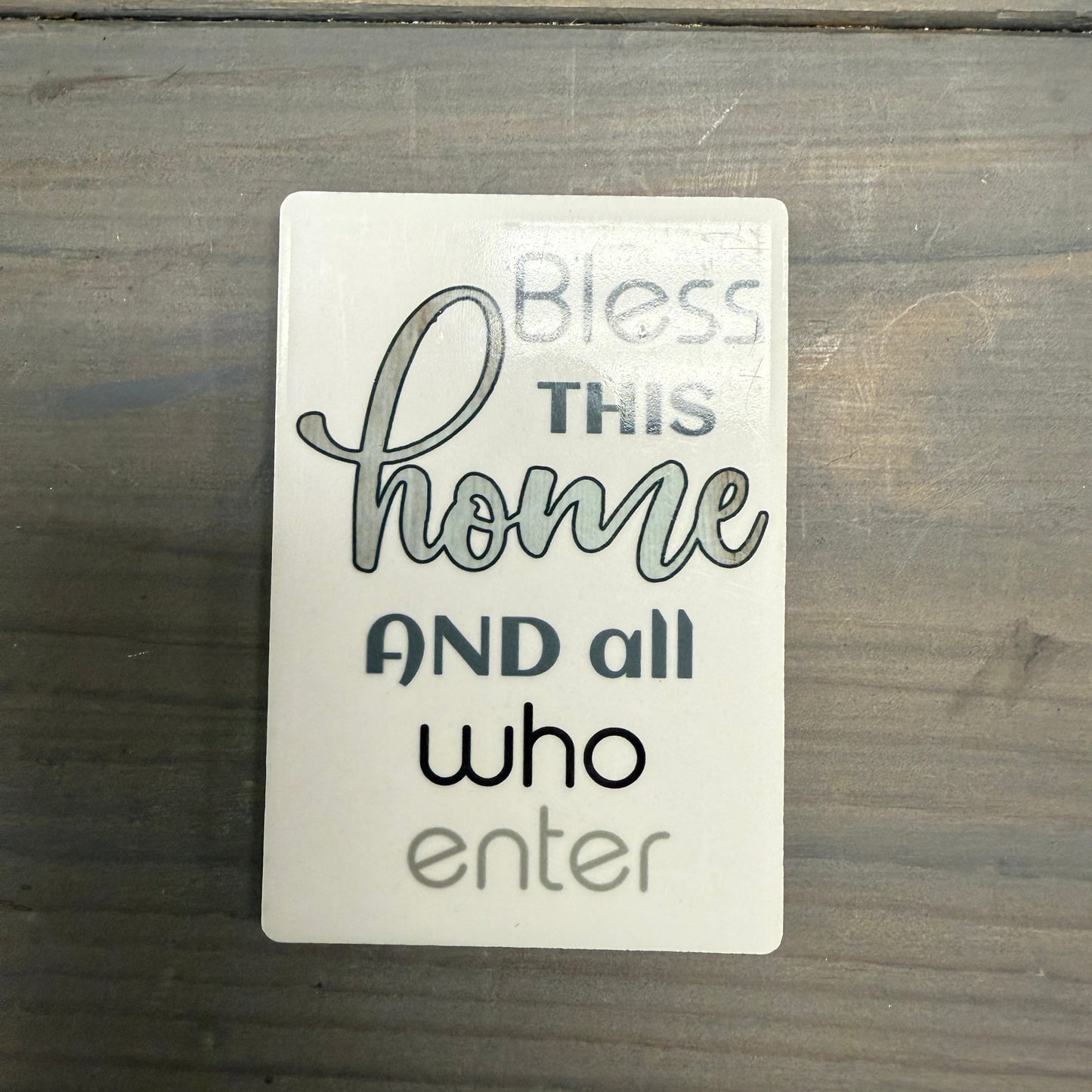 Bless This Home Magnet