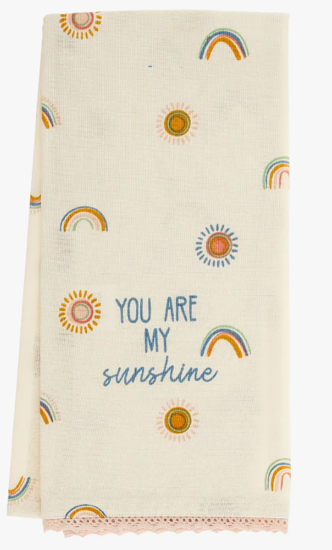 You are my sunshine - tea towel