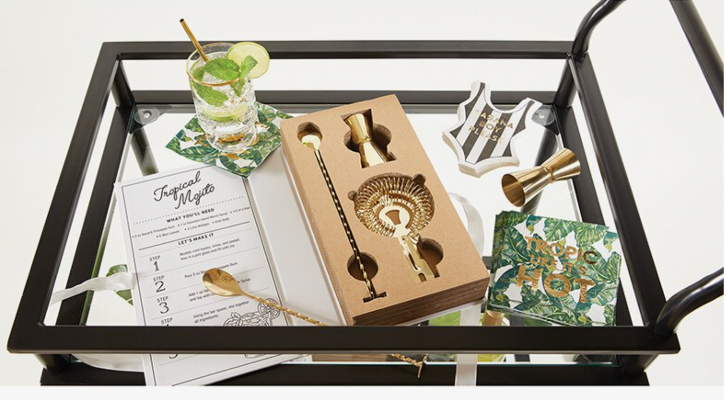 Gift set - Gold Barware 3 PC set