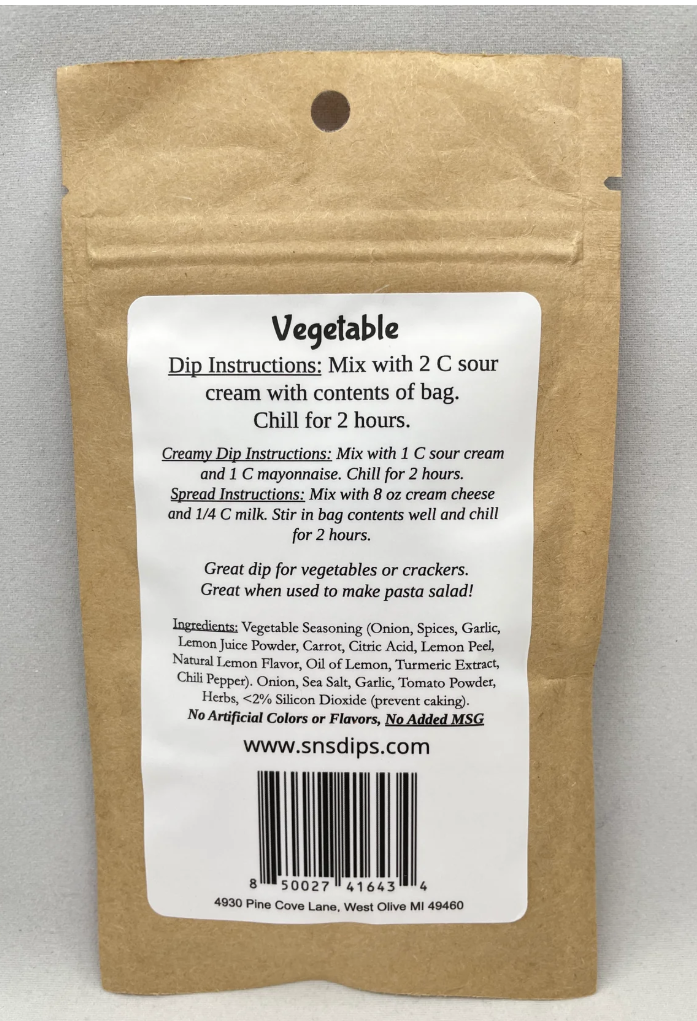 Vegetable Dip