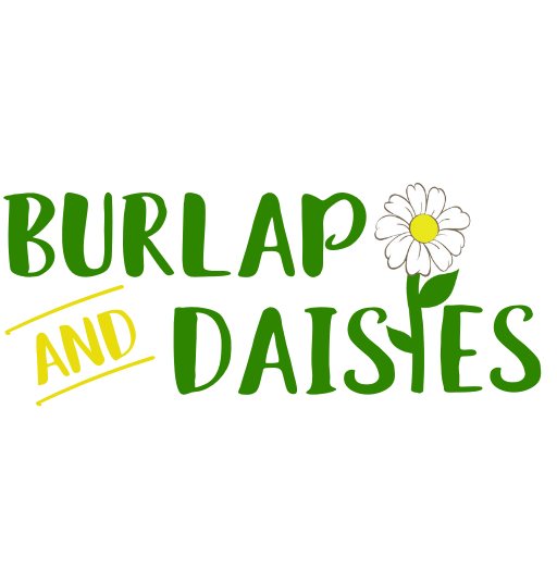 Burlap and Daisies