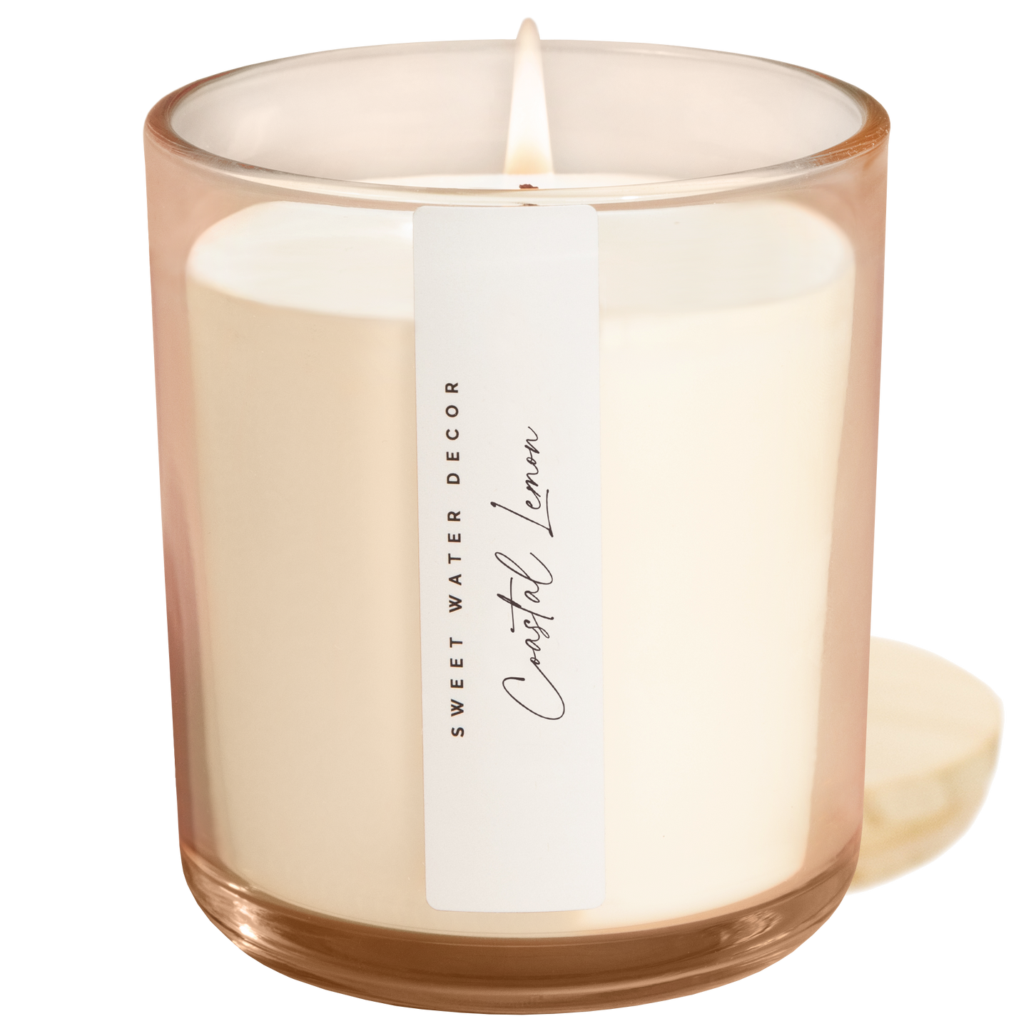 *NEW* Coastal Lemon 12 oz Candle - Home Decor and Gifts