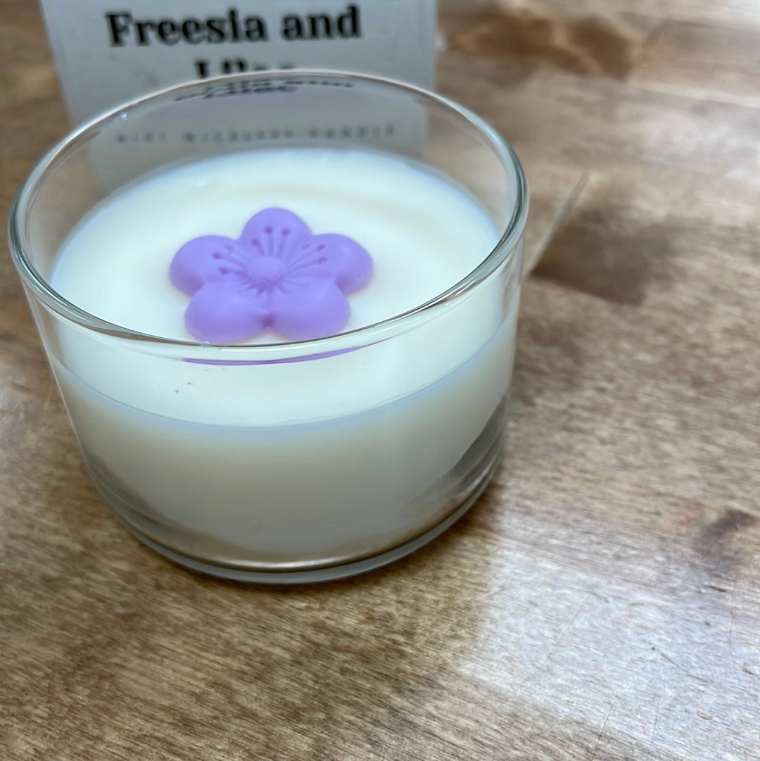 Freesia and Lilac Jar