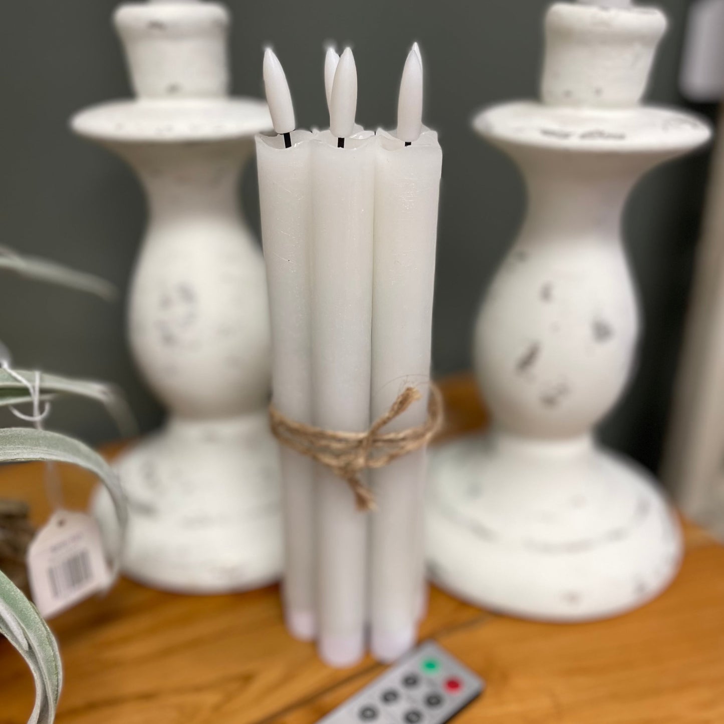 White Taper Candle Bundle