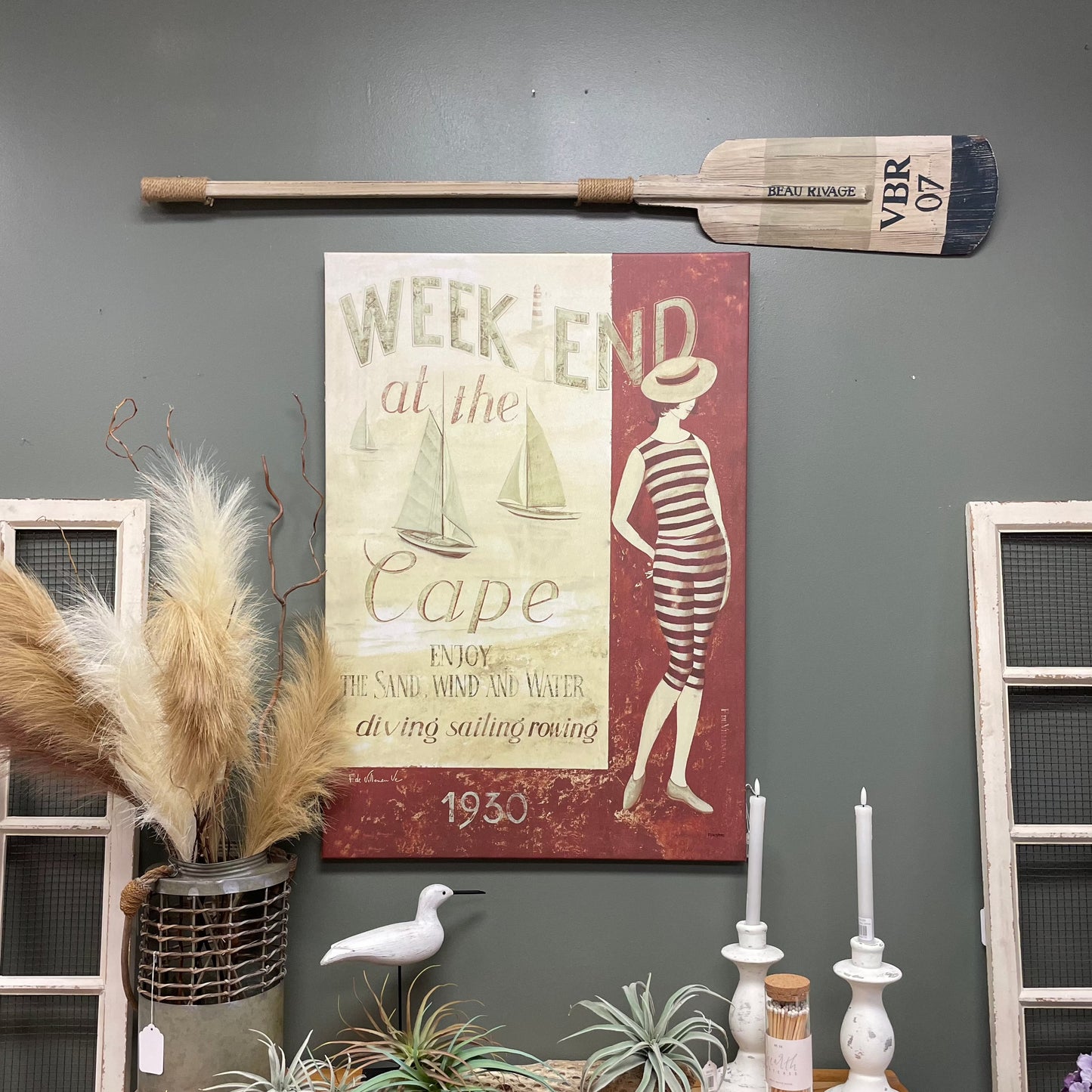 Oar Wall Decor