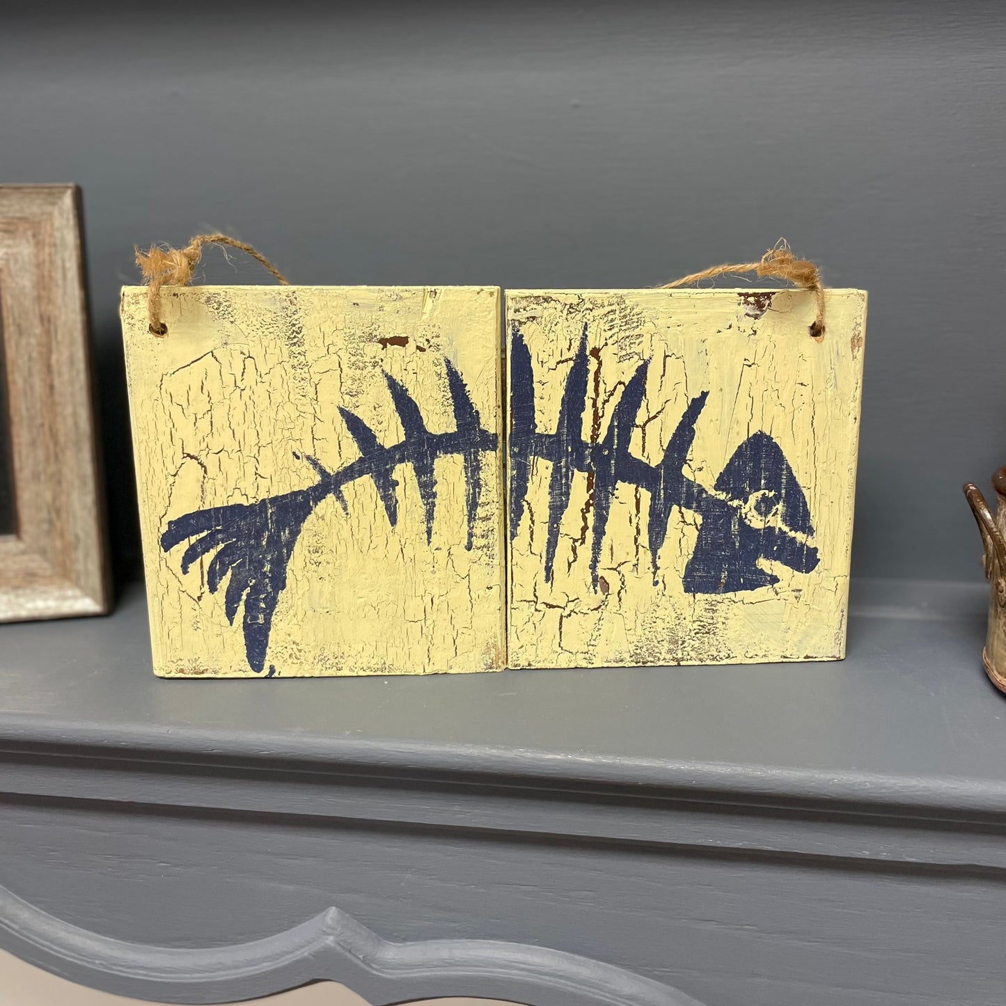 Handmade fish Wall Decor - Art