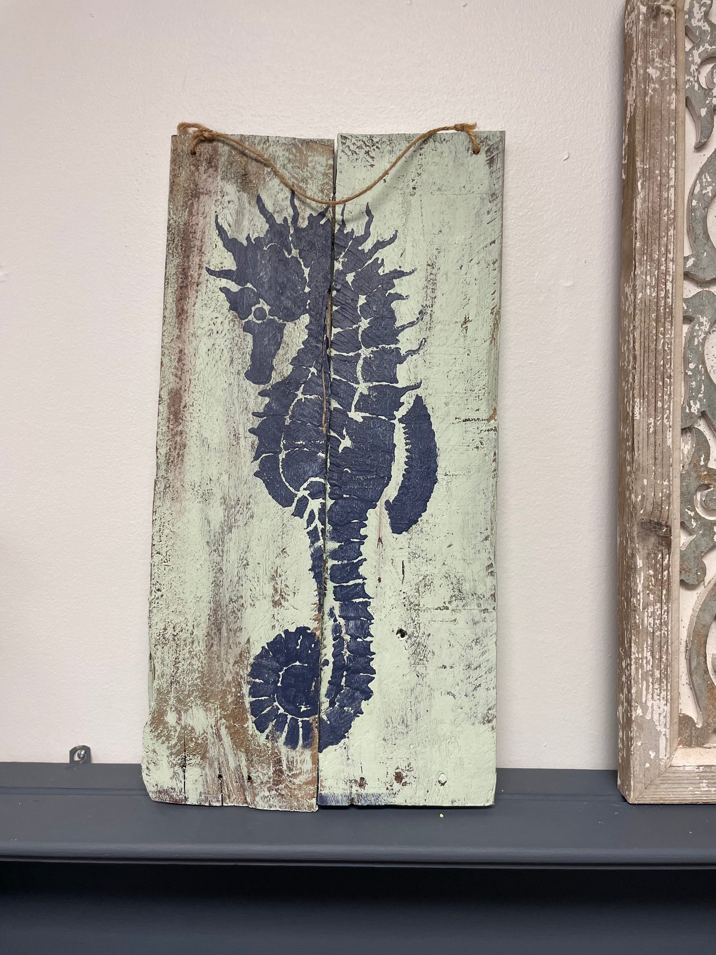 Handmade SeaHorse Wall Decor - Art