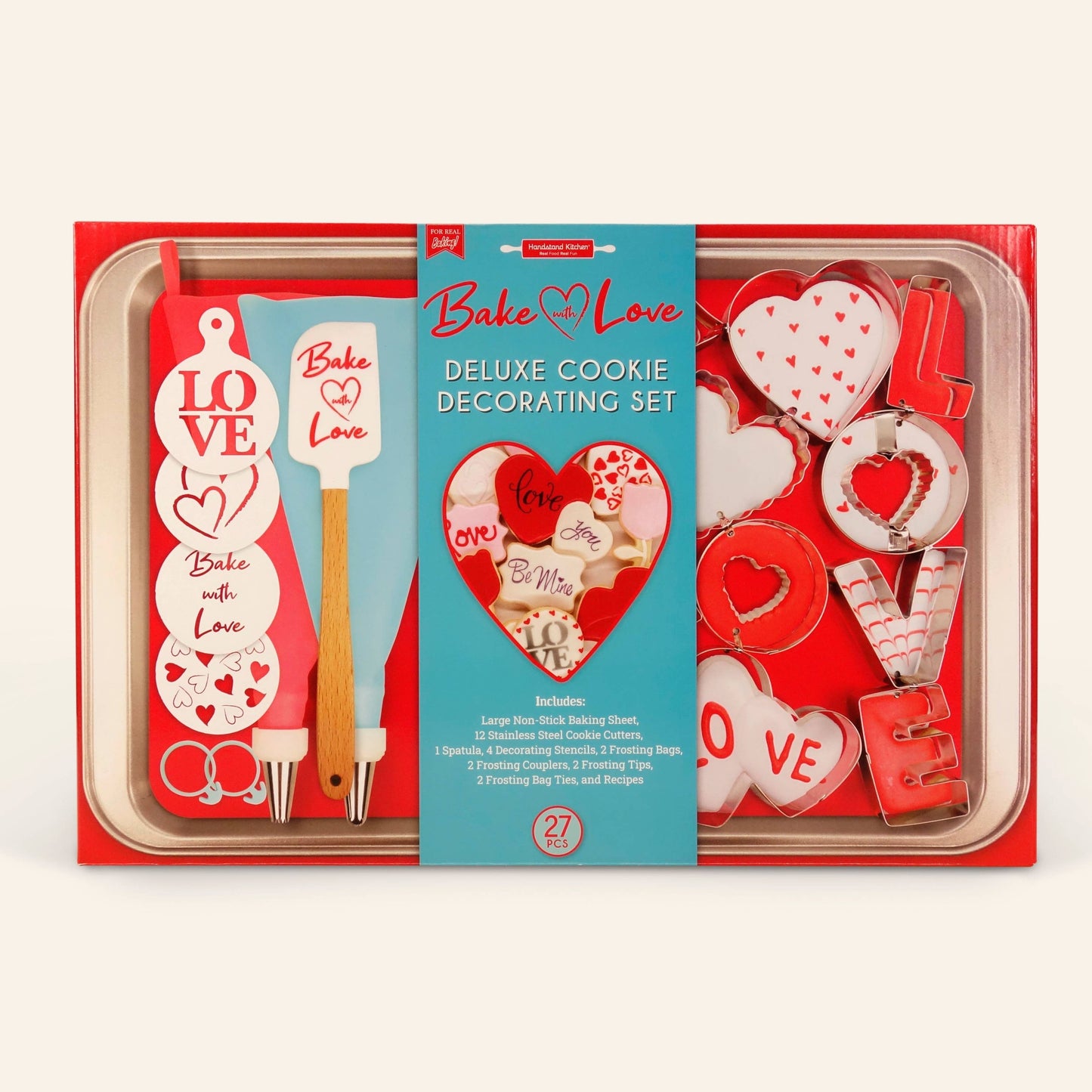 Bake with Love Deluxe Cookie Decorating Set