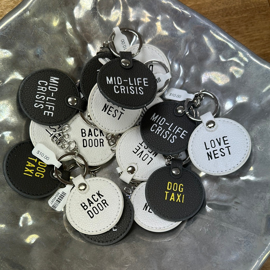 Leather Key Chains