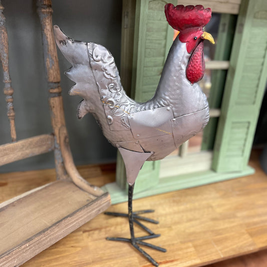 Pewter Rooster