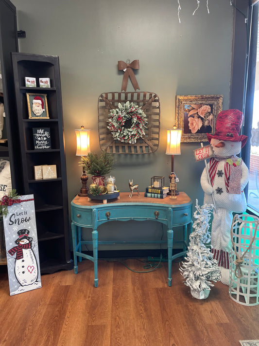 Lambs Ear + Berries Wreath