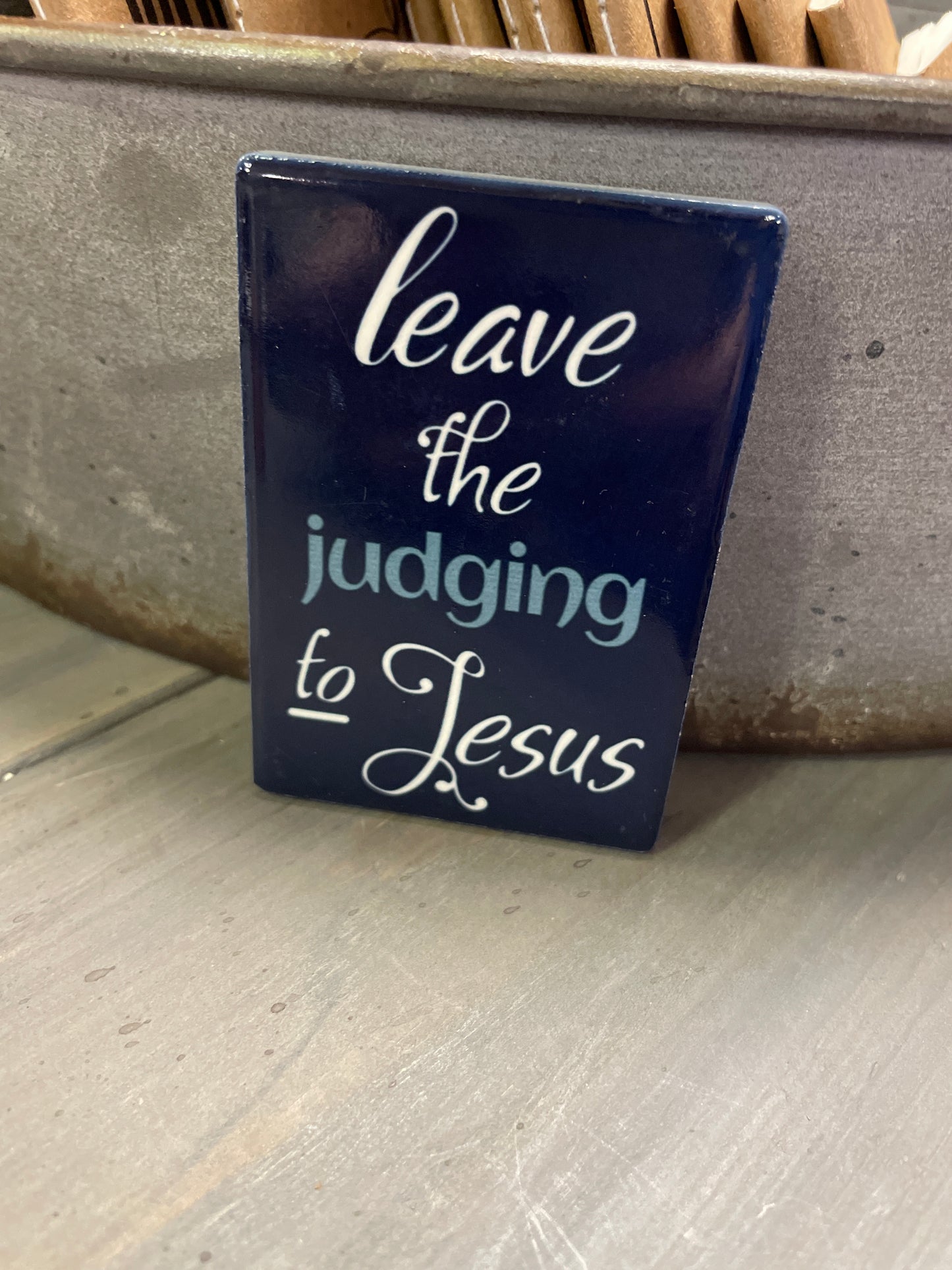 Leave the Judging