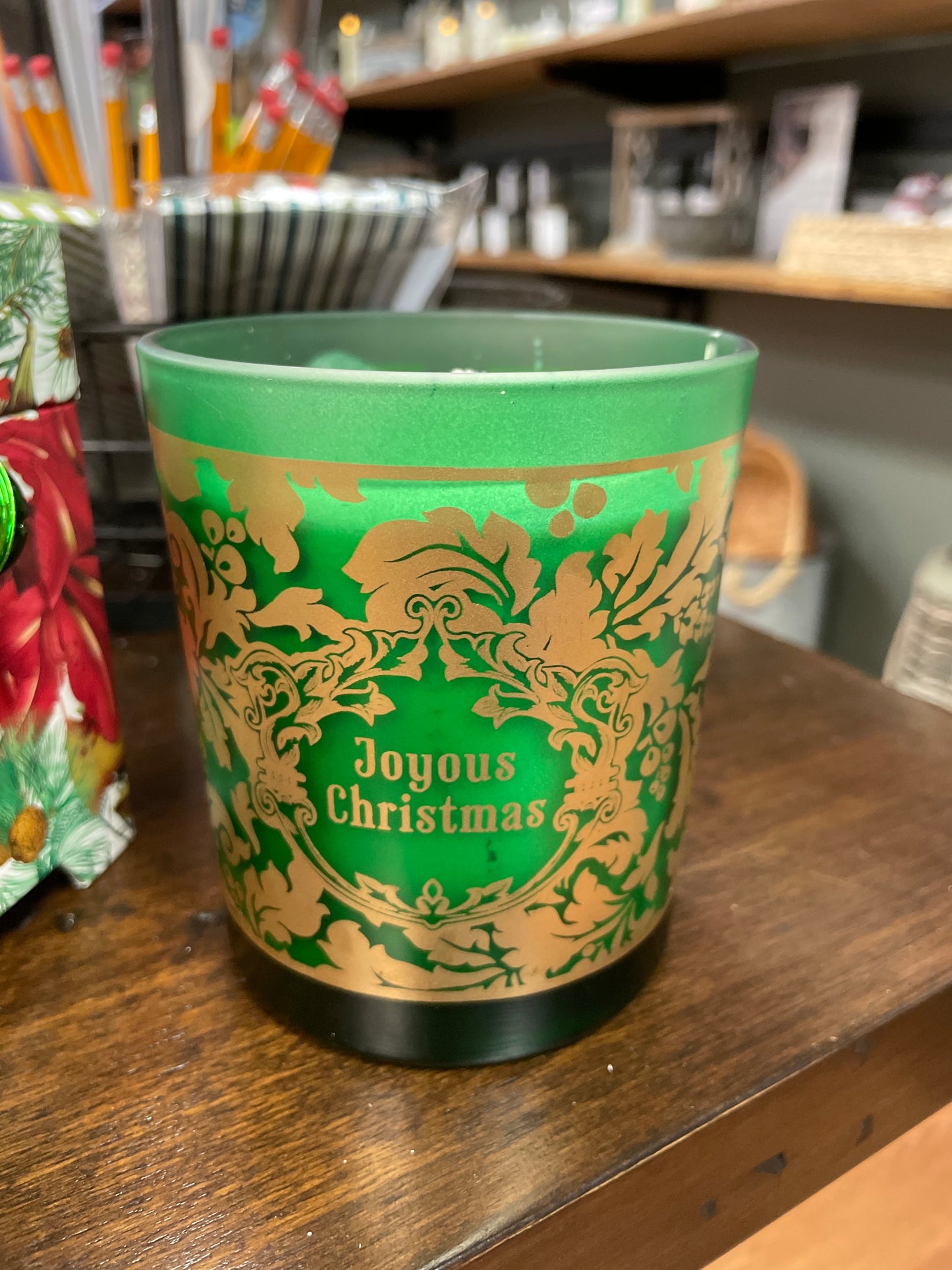 Joyous Christmas Candle - Gift Box