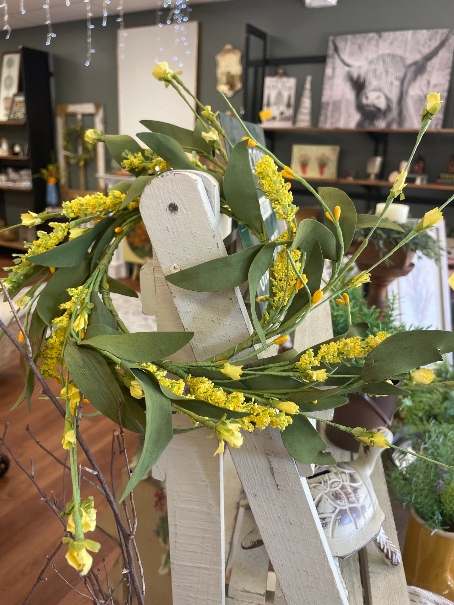 Yellow Mini Wreath