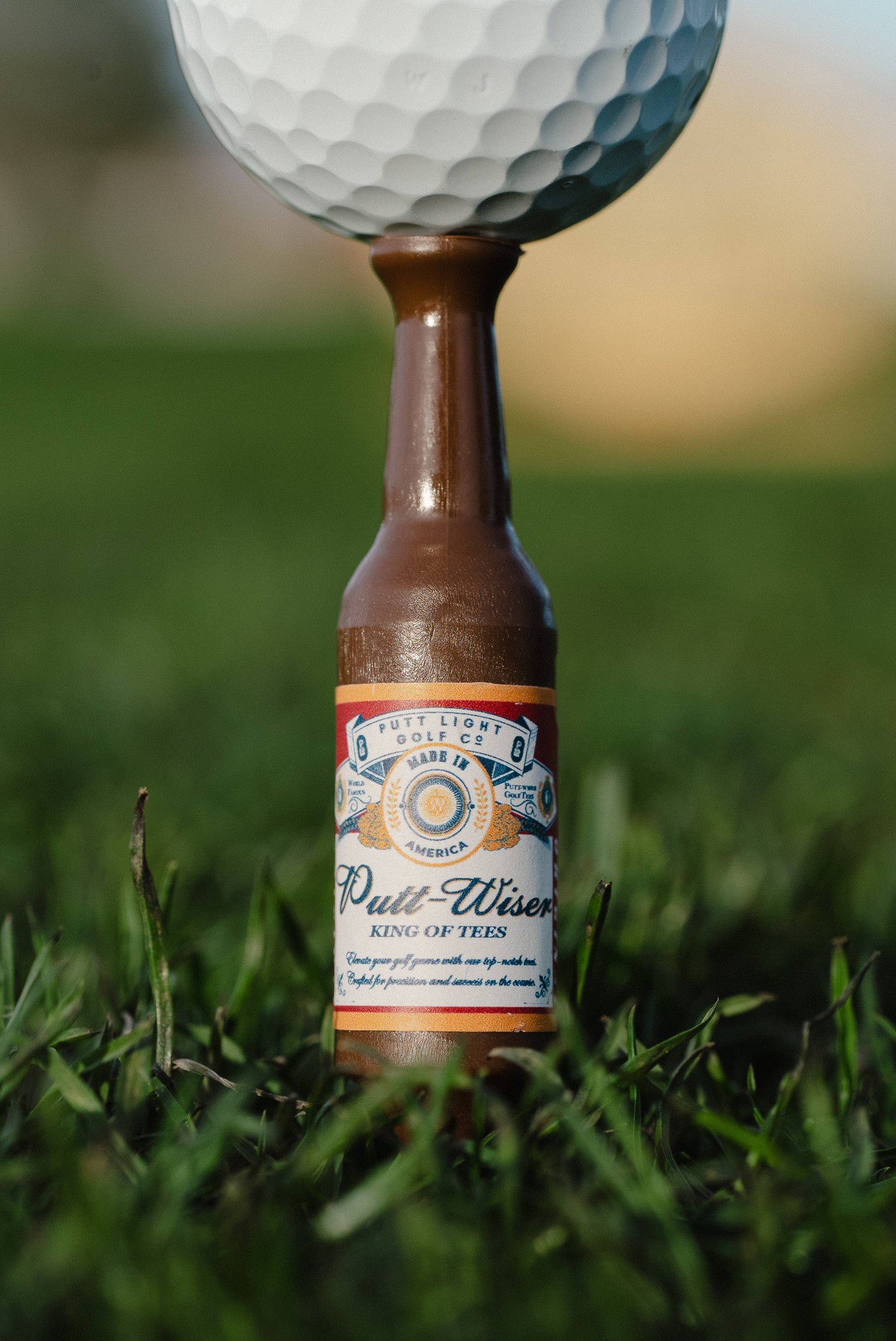 Beer Bottle Golf Tees: Putt Light