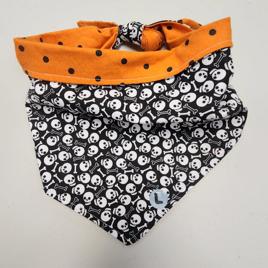 Skeleton w/Orange Dots