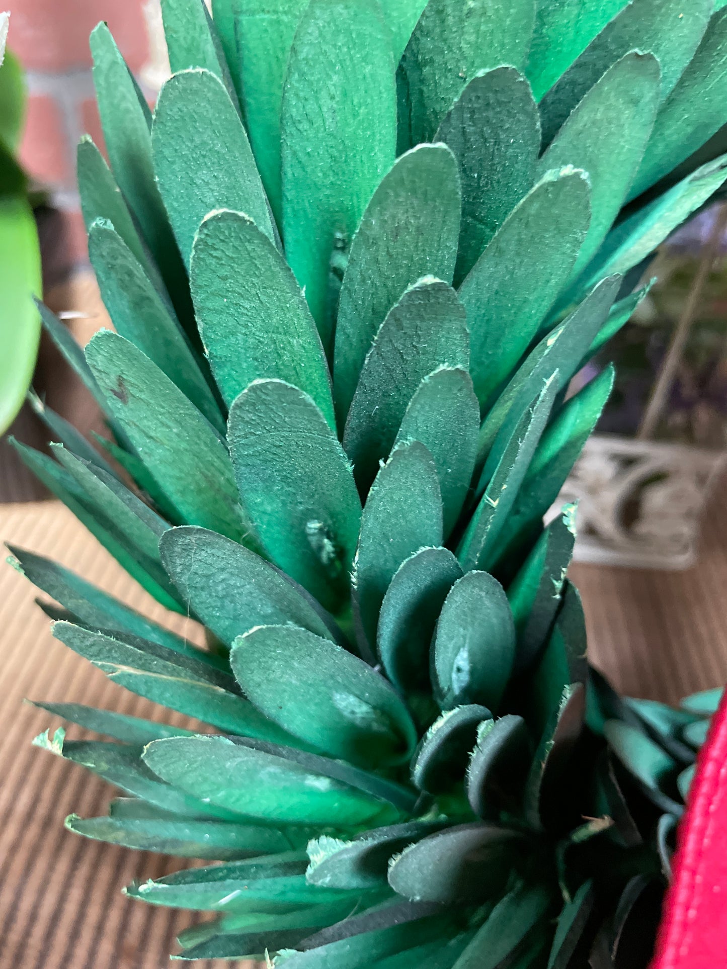 Green Wreath with Red Bow