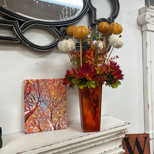 Orange Vase