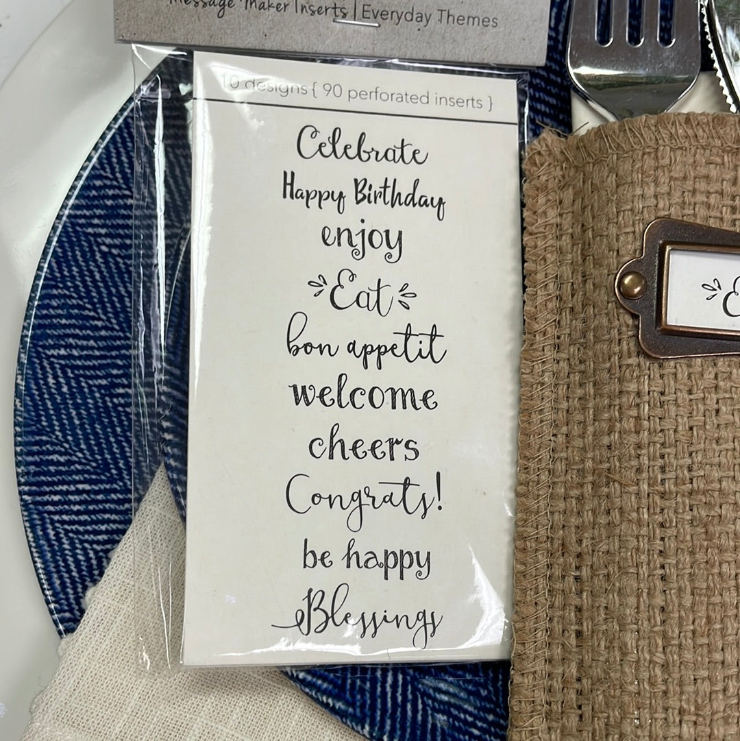 Message Maker Set of 8