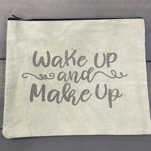 Wake Up and Make Up Travel Bag