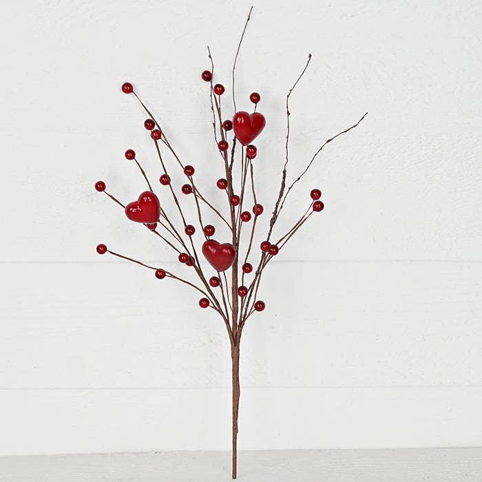 Pick -- Red Hearts and Berries-