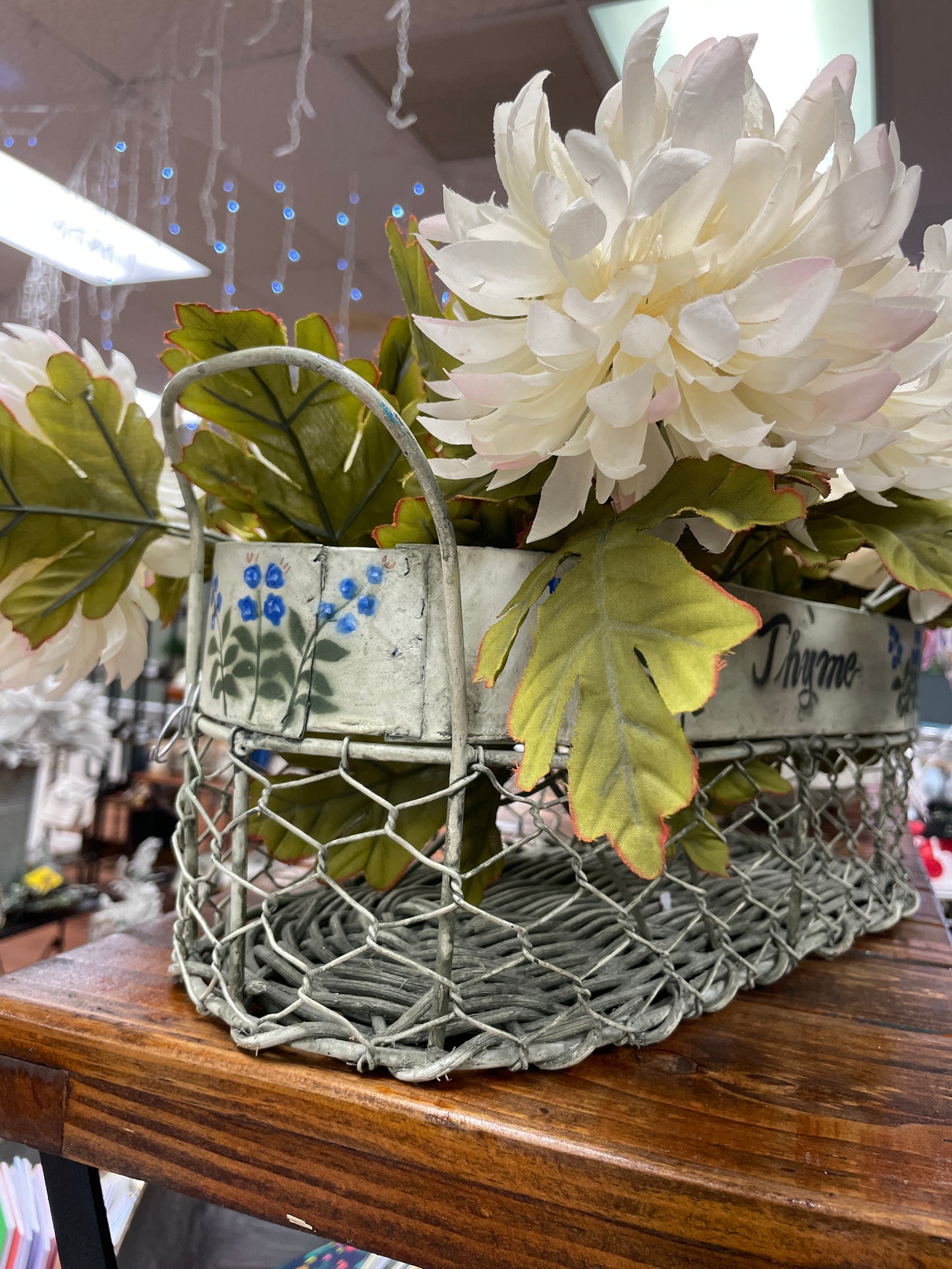 Thyme Wire Basket