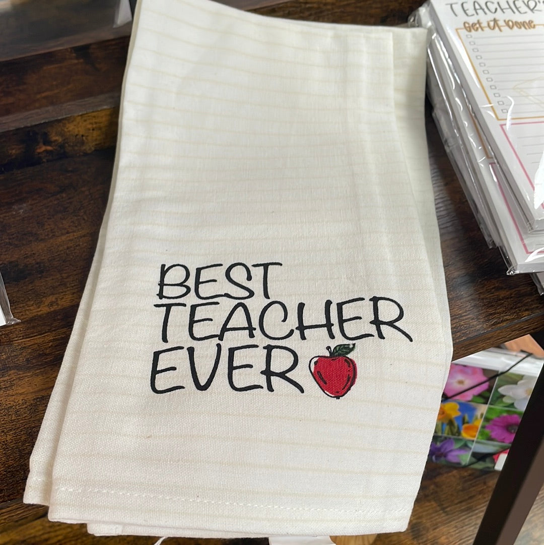 Best Teacher Ever Apple